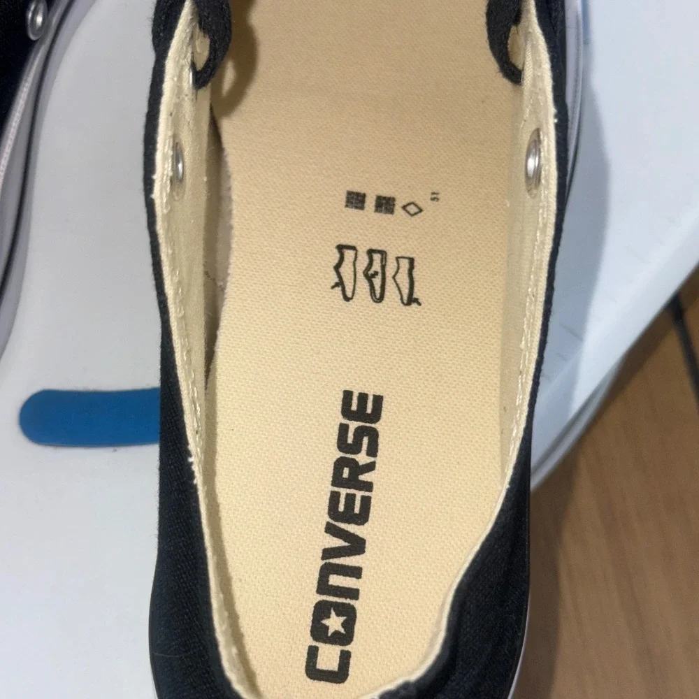 Converse Chuck Taylor All Star Lift Platform Black Canvas LowTop 560250C Women 8 - Picture 16 of 16